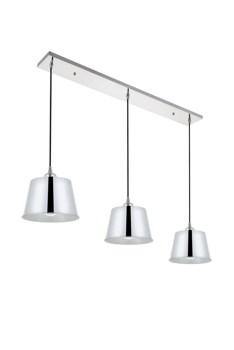 media image for Nota 3 Light Pendant Living District Ld4057D40Bk 8 295