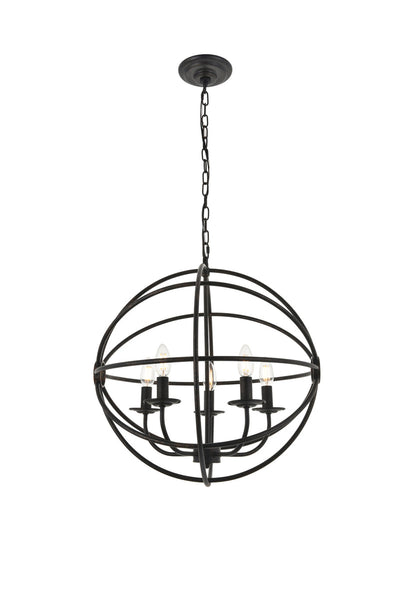 product image for Octavia 5 Light Pendant Living District Ld4006D20Brd 10 56