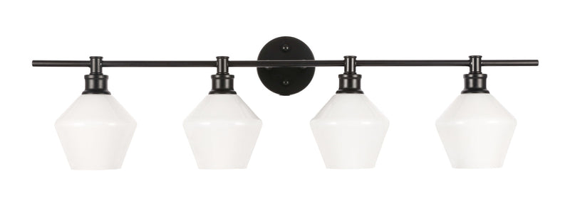 media image for Gene 4 Light Bath Sconces Living District Ld2320Bk 55 214