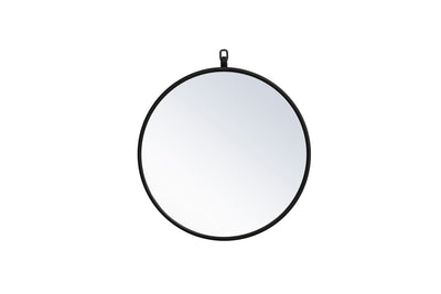 product image for Rowan Vanity Mirror Elegant Decor Mr4718Bk 1 88