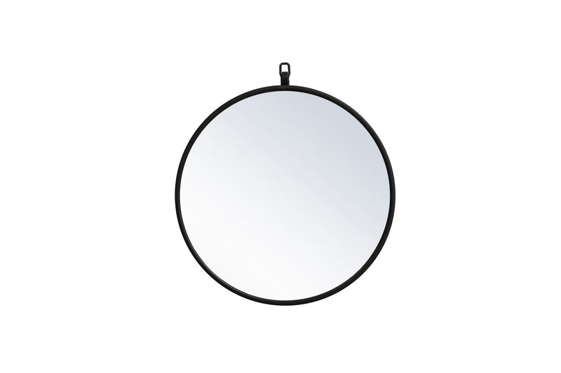 media image for Rowan Vanity Mirror Elegant Decor Mr4718Bk 1 271