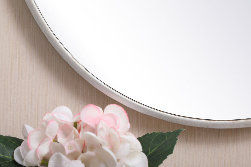 media image for Rowan Vanity Mirror Elegant Decor Mr4718Bk 51 238