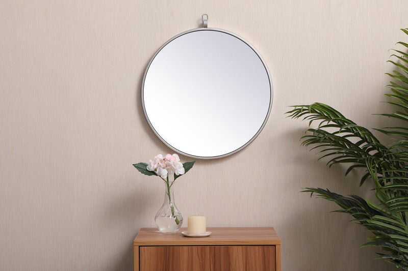 media image for Rowan Vanity Mirror Elegant Decor Mr4718Bk 54 249