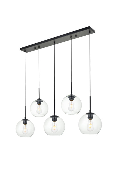 product image for Baxter 5 Light Pendant Living District Ld2226Bk 10 25