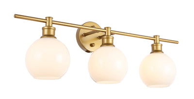 product image for Collier 3 Light Bath Sconces Living District Ld2318Bk 76 91