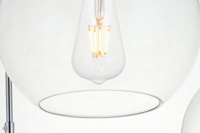 product image for Baxter 3 Light Pendant Living District Ld2208Bk 67 89