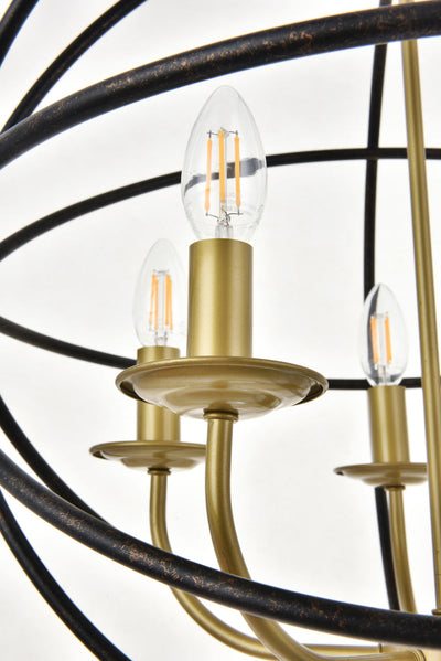 product image for Octavia 5 Light Pendant Living District Ld4006D20Brd 21 80