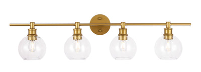 product image for Collier 4 Light Bath Sconces Living District Ld2322Bk 51 50