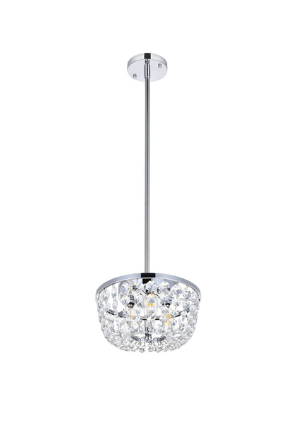 product image for Gianna 3 Light Pendant Elegant Lighting 1114D10Bk 33 61