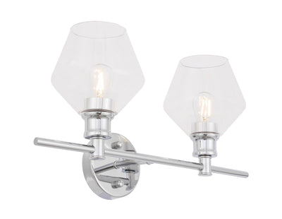 product image for Gene 2 Light Bath Sconces Living District Ld2312Bk 41 35