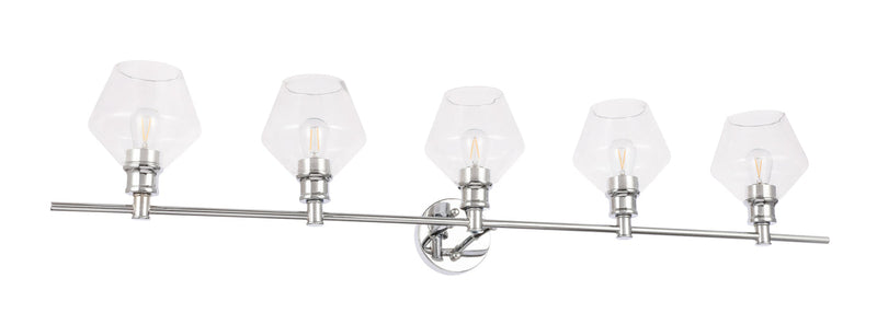 media image for Gene 5 Light Bath Sconces Living District Ld2324Bk 23 288