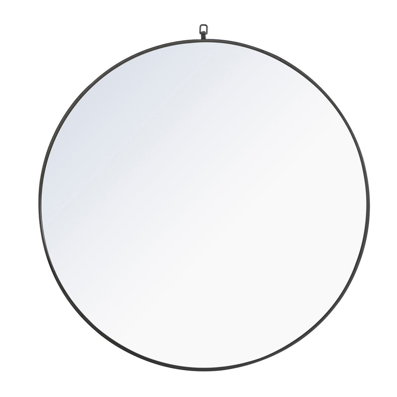 media image for Rowan Vanity Mirror Elegant Decor Mr4718Bk 22 286