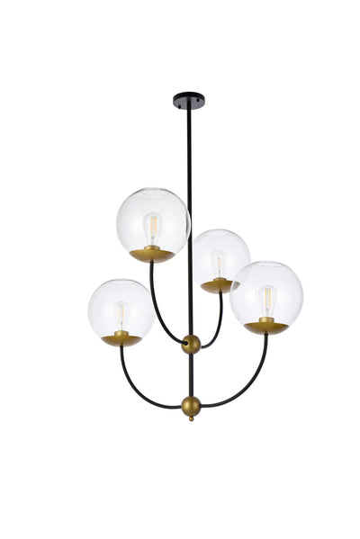 product image for Lennon 4 Light Pendant Living District Ld652D30Bk 32 87