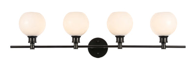 product image for Collier 4 Light Bath Sconces Living District Ld2322Bk 2 12