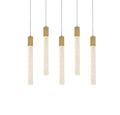 product image for Weston 5 Light Pendant Elegant Lighting 2066D16Bk 18 79