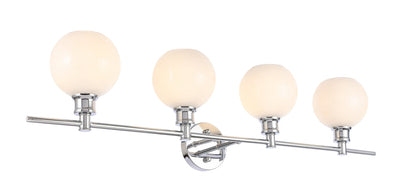 product image for Collier 4 Light Bath Sconces Living District Ld2322Bk 30 61