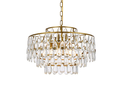 product image for Mila 5 Light Pendant Elegant Lighting 1102D18Bk 11 50