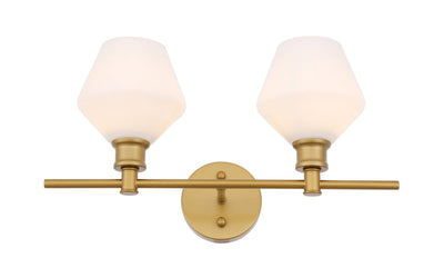 product image for Gene 2 Light Bath Sconces Living District Ld2312Bk 16 73