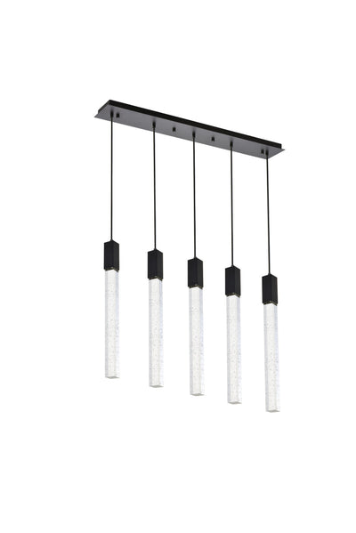 product image for Weston 5 Light Pendant Elegant Lighting 2066D16Bk 52 65