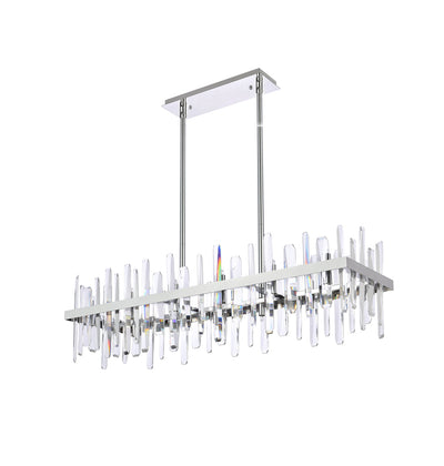 product image for Serena 24 Light Chandelier Elegant Lighting 2200G42Bk 17 38