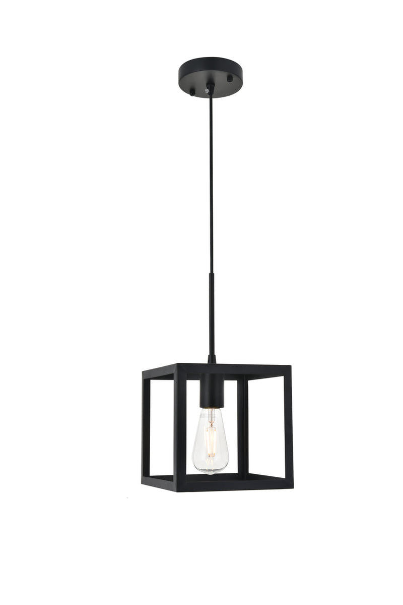 media image for Resolute Pendant Living District Ld4063D8Bk 1 287