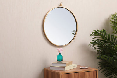 product image for Rowan Vanity Mirror Elegant Decor Mr4718Bk 65 29