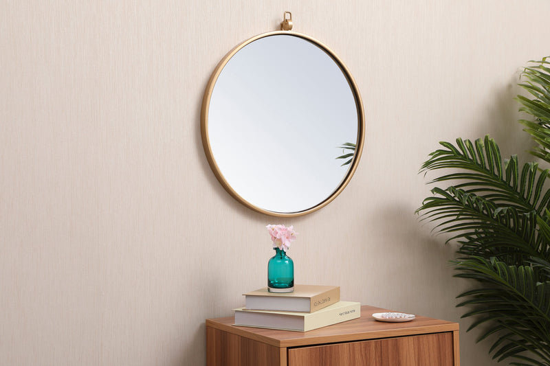 media image for Rowan Vanity Mirror Elegant Decor Mr4718Bk 65 273