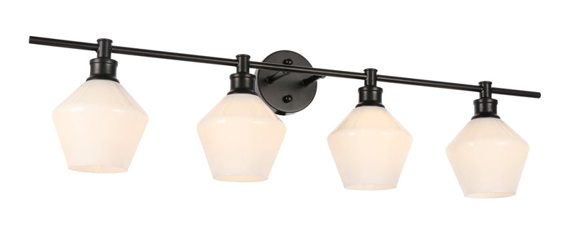 media image for Gene 4 Light Bath Sconces Living District Ld2320Bk 61 293