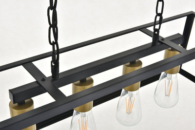 product image for Resolute 4 Light Pendant Living District Ld4061D32Bk 23 58