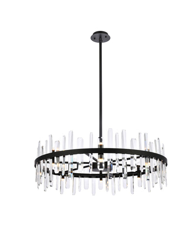 product image for Serena 16 Light Chandelier Elegant Lighting 2200G30Bk 7 91