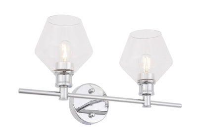 product image for Gene 2 Light Bath Sconces Living District Ld2312Bk 29 7