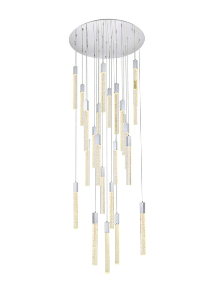 product image for Weston 25 Light Pendant Elegant Lighting 2066G36Bk 5 54