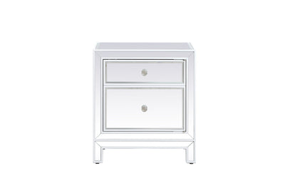 product image for Reflexion Nightstand Elegant Decor Mf72035Wh 3 99