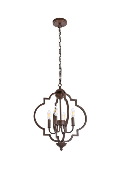 product image for Sandara 4 Light Pendant Living District Ld7064D16Bk 33 31