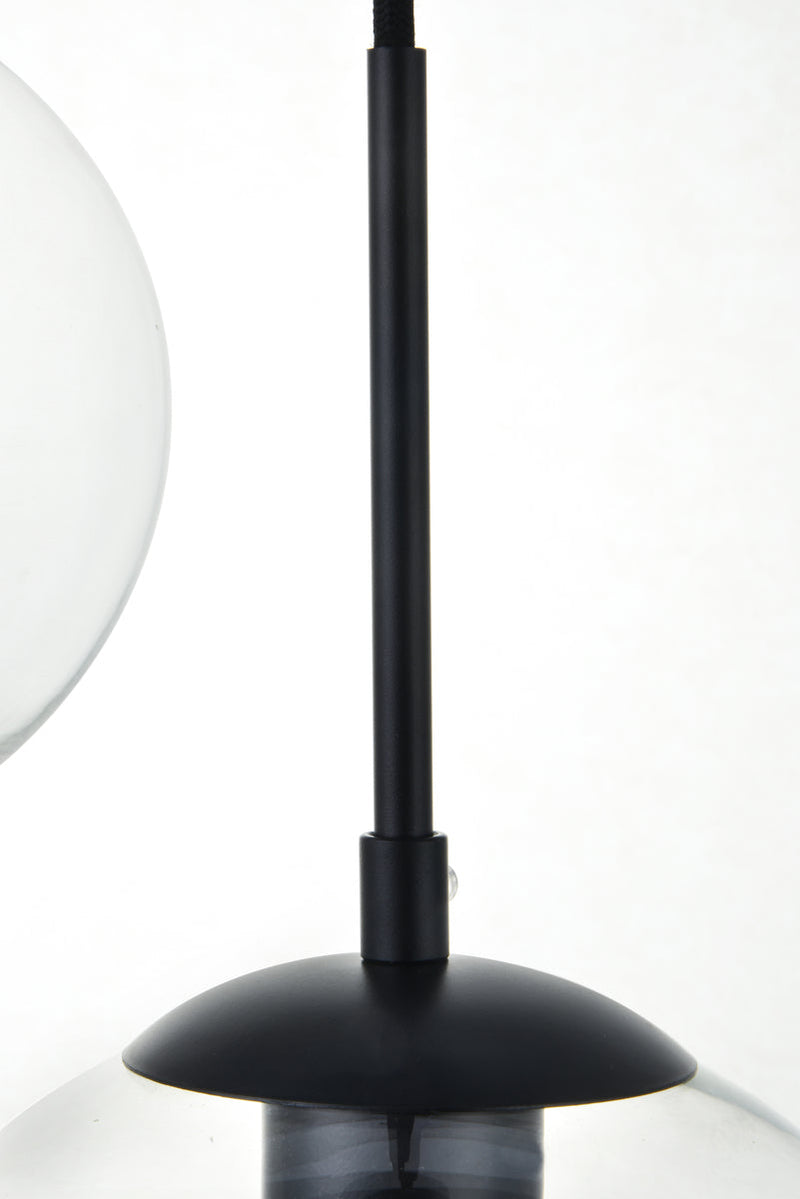 media image for Baxter 5 Light Pendant Living District Ld2226Bk 28 226