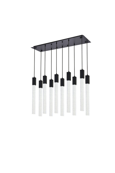 product image for Weston 10 Light Pendant Elegant Lighting 2066D42Bk 16 6