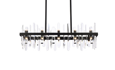 product image for Serena 20 Light Chandelier Elegant Lighting 2200G36Bk 4 66