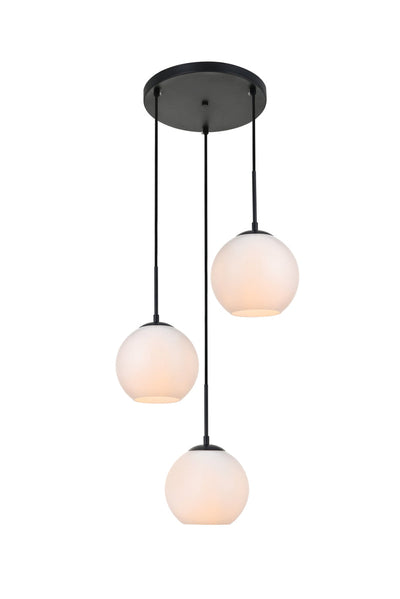 product image for Baxter 3 Light Pendant Living District Ld2208Bk 2 66