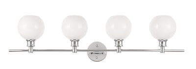 product image for Collier 4 Light Bath Sconces Living District Ld2322Bk 12 61