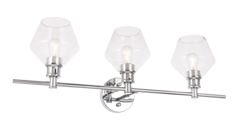 media image for Gene 3 Light Bath Sconces Living District Ld2316Bk 17 21