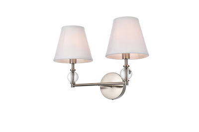 product image for Bethany 2 Light Bath Sconces Living District Ld7022W15Bk 6 13