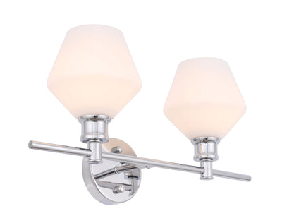 product image for Gene 2 Light Bath Sconces Living District Ld2312Bk 42 54