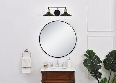 product image for Etude 2 Light Bath Sconces Living District Ld4033W21Bk 33 35