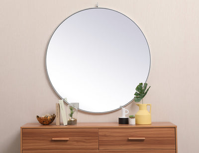 product image for Rowan Vanity Mirror Elegant Decor Mr4718Bk 63 82