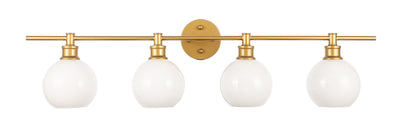 product image for Collier 4 Light Bath Sconces Living District Ld2322Bk 58 12