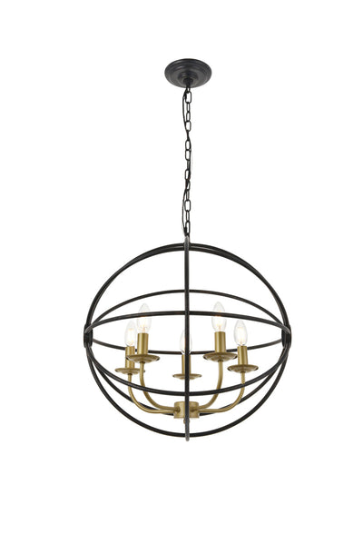 product image for Octavia 5 Light Pendant Living District Ld4006D20Brd 13 30