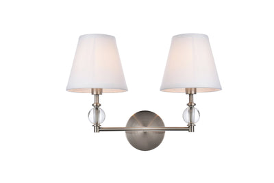 product image for Bethany 2 Light Bath Sconces Living District Ld7022W15Bk 3 77