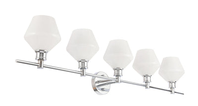 product image for Gene 5 Light Bath Sconces Living District Ld2324Bk 36 52