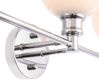 product image for Collier 3 Light Bath Sconces Living District Ld2318Bk 114 18