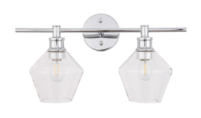 product image for Gene 2 Light Bath Sconces Living District Ld2312Bk 59 39